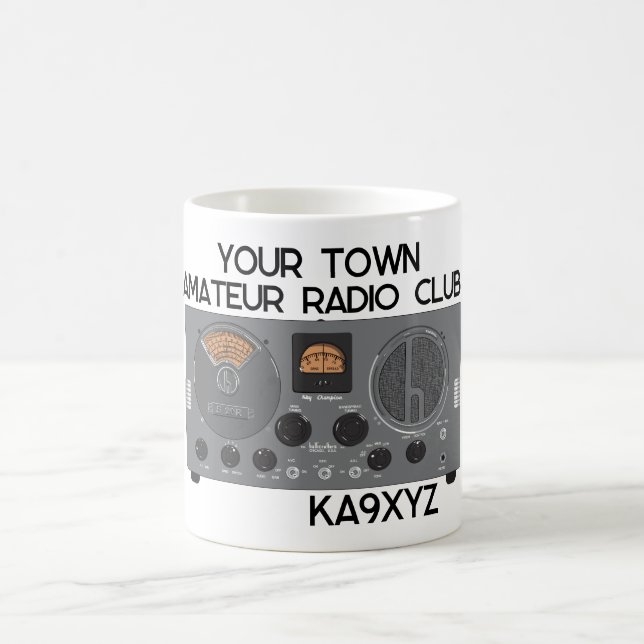 Classic Hallicrafters S 20R Radio Receiver Kaffemugg (Center)