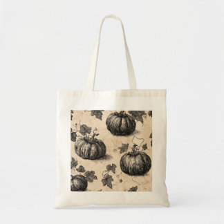 Classic Halloween Pumpkins Tygkasse