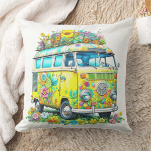 Classic Hippie Tour Buss Kudde