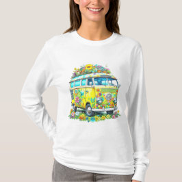 Classic Hippie Tour Buss T Shirt