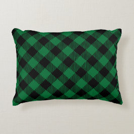 Classic Holiday Plaid – Cozy Christmas Pillow  Prydnadskudde