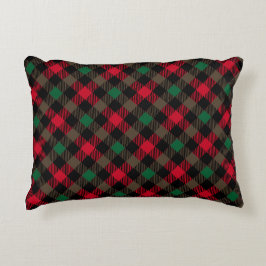 Classic Holiday Plaid – Cozy Christmas Pillow  Prydnadskudde