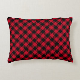 Classic Holiday Plaid – Cozy Christmas Pillow  Prydnadskudde