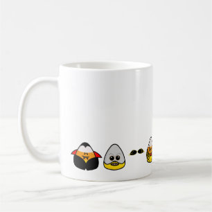 Classic Hollywood Monsters Candy corn-kaffe Mugg