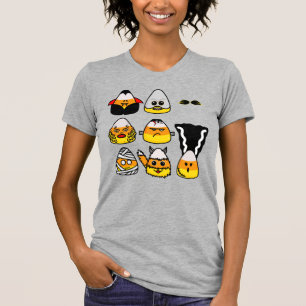 Classic Hollywood Monsters Candy corn T-Shirt