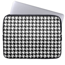 Classic Houndstooth Neoprene Laptop Fodral