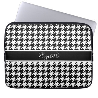 Classic Houndstooth Neoprene Laptop Fodral