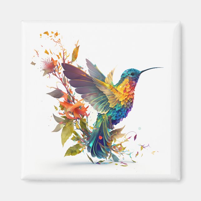 Classic Humminbird Fridge Magnet (Framsidan)