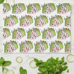 Classic Iceberg Lettuce Wedge Salad Food Foodie Kökshandduk