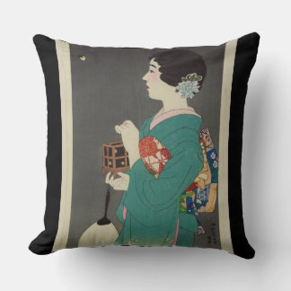 CLASSIC JAPANESE ART - PILLOW MED TVÅ FORMER KUDDE