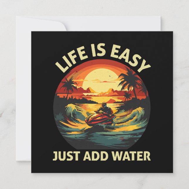 Classic Jet Ski skier (Framsida)