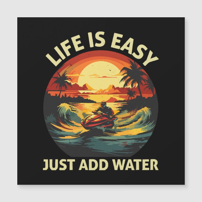 Classic Jet Ski skier (Framsida)