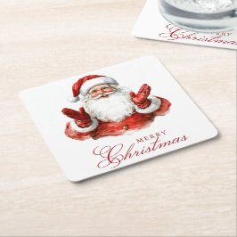 Classic Jultomten God jul Underlägg Papper Kvadrat