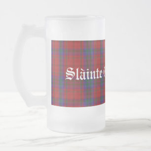 Classic Klan MacDougall Tartan Play Stein Frostat Ölglas