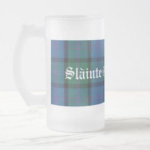 Classic Klan MacThomas Tartan Play Stein Frostat Ölglas