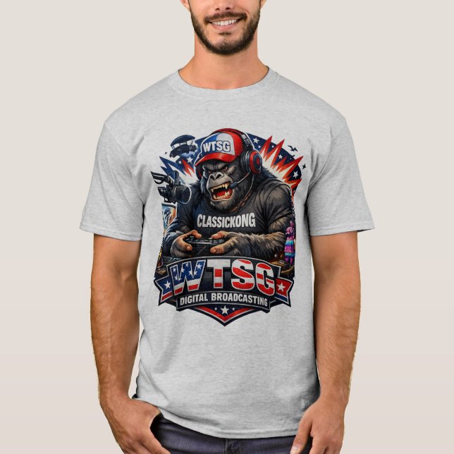 Classic Kong WTSG Digital Broadcasting Tee (Framsida)