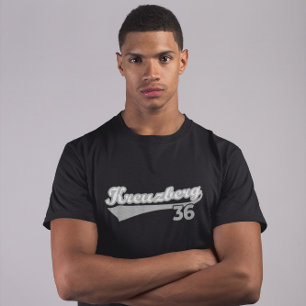 Classic Kreuzberg 36 Berlin Kiez Logotyp Oldschool T Shirt