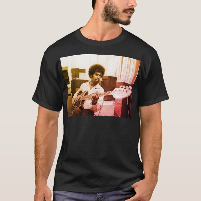 Classic Larry Graham of Sly och Family Stone T Shirt (Framsida)