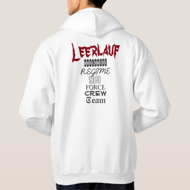 Classic Leerlauf Hoodie (Baksida)