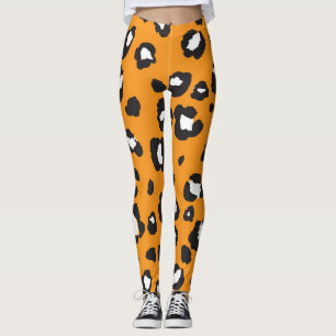 Classic Leopard Print Mönster Leggings