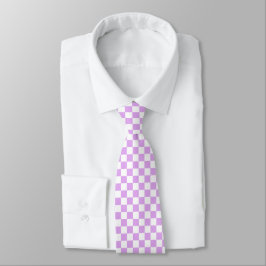 Classic light lavender checkerboard  slips