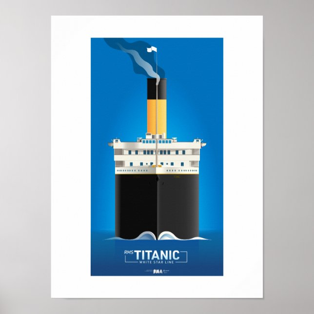 CLASSIC LINER SERIES - RMS Titanic Poster (Framsidan)