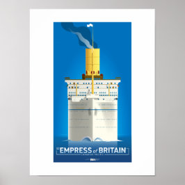 CLASSIC LINER SERIES - Sejpress of Britain Poster