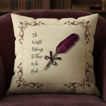 Classic Literary Burgundy Dark Academia