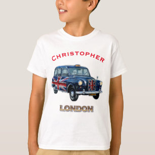 Classic London Black Taxicab T Shirt