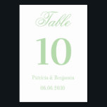 Classic Luxe | Elegant Dusty Blue Wedding  Bordsnummer<br><div class="desc">These elegant,  luxe wedding table numbers feature a dusty blue border and a lighter blue and white design. There is a mix of classic text and modern calligraphy for a classy and minimalist design perfect for your timeless,  formal reception.</div>