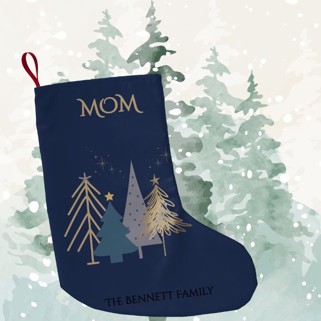 Classic Luxury Faux Gold Christmas Tree Named Liten Julstrumpa (Skapare uppladdad)