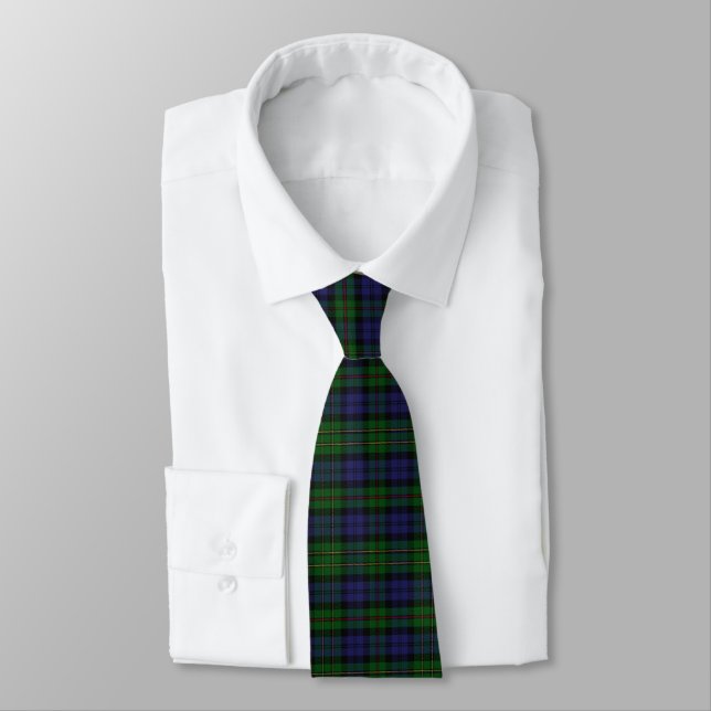 Classic MacEwen Tartan Play Neck Tie Slips (Bunden)