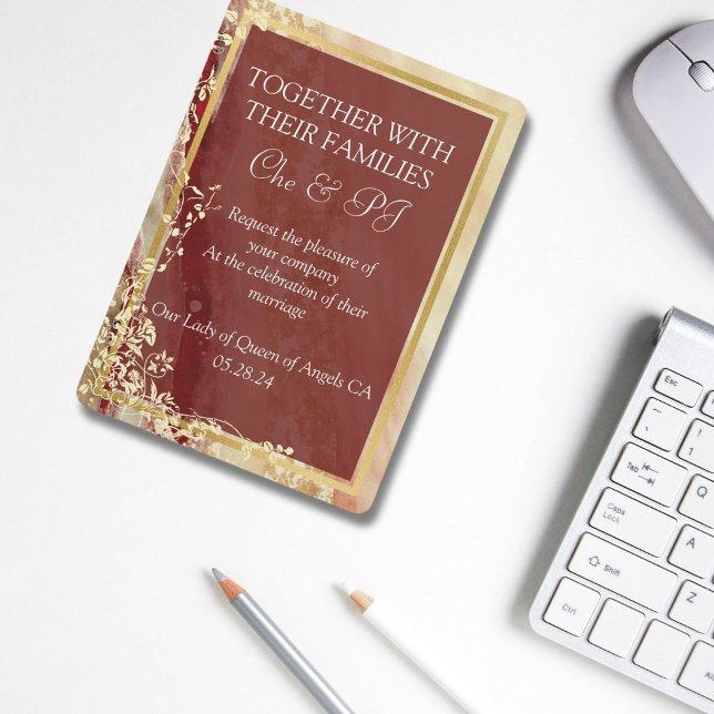 Classic Marble Bröllop Inbjudningar (Skapare uppladdad)