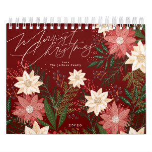 Classic Maroon God jul Kalender
