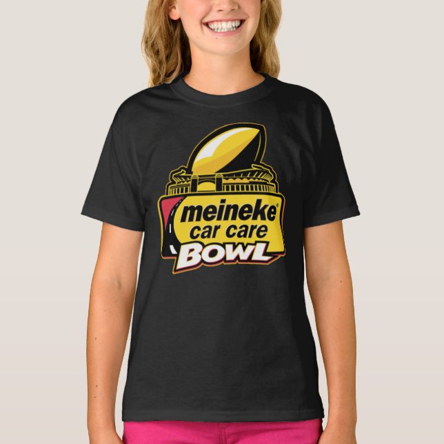 Classic Meineke Car Care Bowl Essential T-Shirt (Framsida)