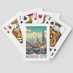 Classic Mexico City CDMX Retro Vintage resor Casinokort