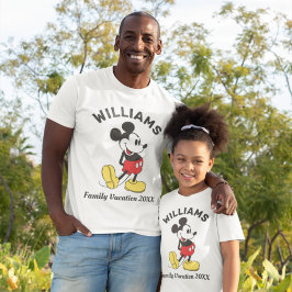Classic Mickey Mouse | Familjeflykt T Shirt