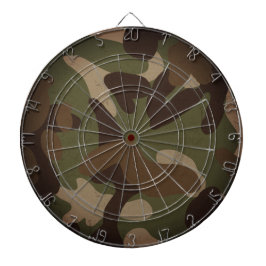 Classic Military Camo Pattern Darttavla