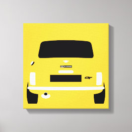 Classic Mini Clubman Canvastryck
