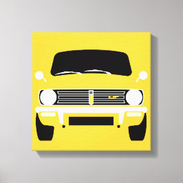 Classic Mini Clubman Canvastryck