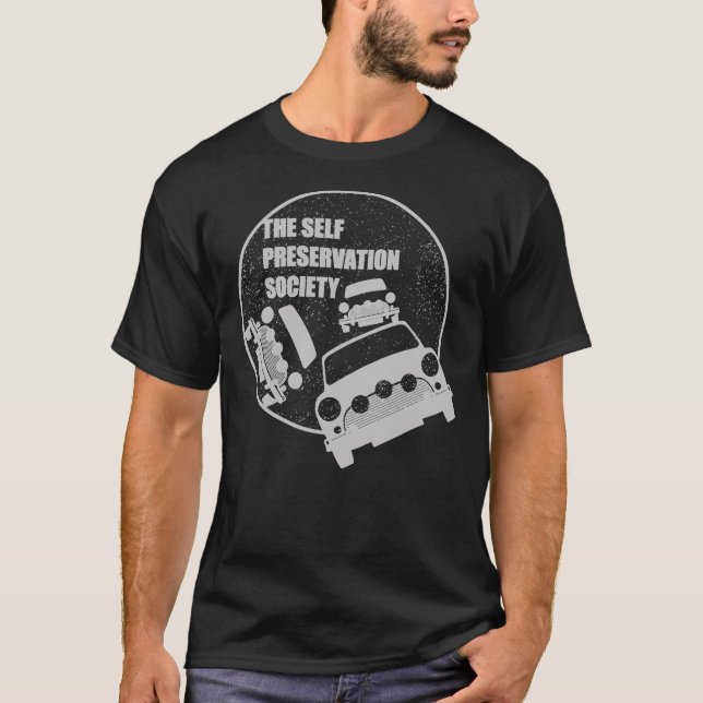 Classic Mini Cooper S - Italienskt jobb - Reversed T Shirt (Framsida)