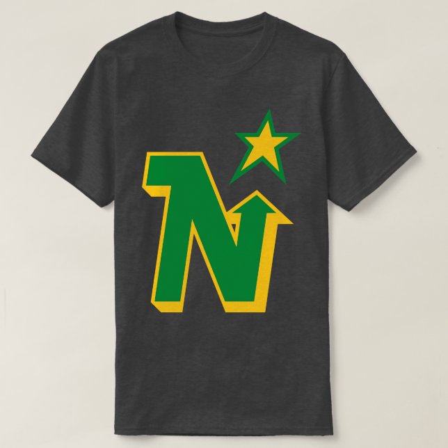 Classic Minnesota North Stars Hockey TShirt 3 T Shirt (Design framsida)