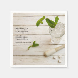 Classic Mojito Pappersservett