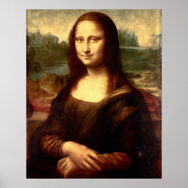 Classic Mona Lisa Poster (Framsidan)