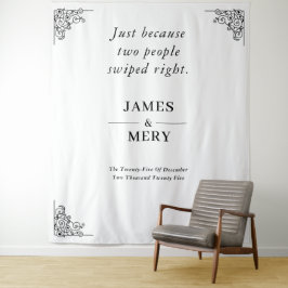 Classic Monogram Elegant Border Wedding