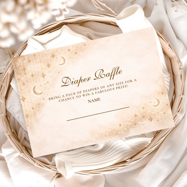 Classic Moonlight Diapper Raffle Tilläggskort (Skapare uppladdad)