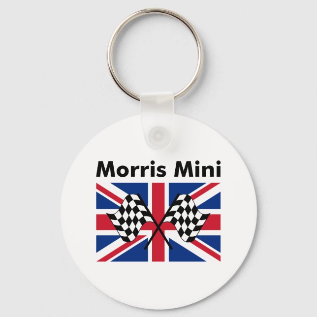 Classic Morris Mini Nyckelring (Framsida)