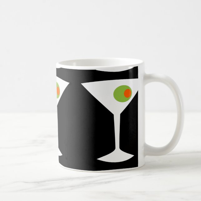 Classic Movie Martini Coffee Mugg (svart) (Höger)