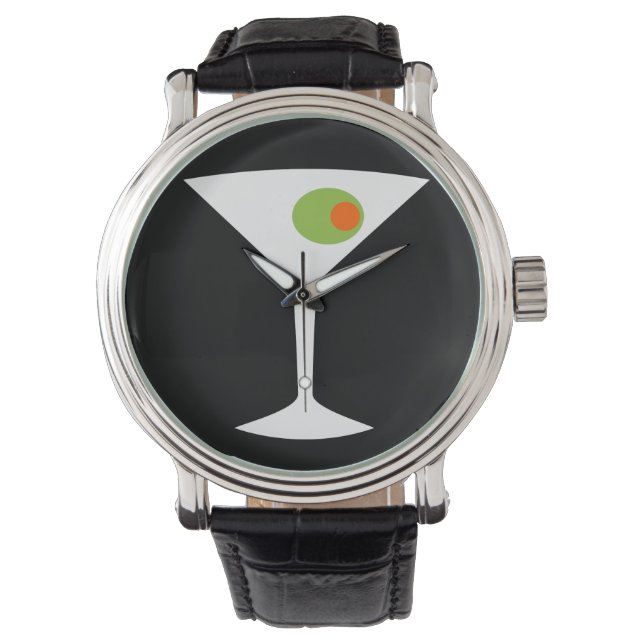 Classic Movie Martini Watch Armbandsur (Framsida)
