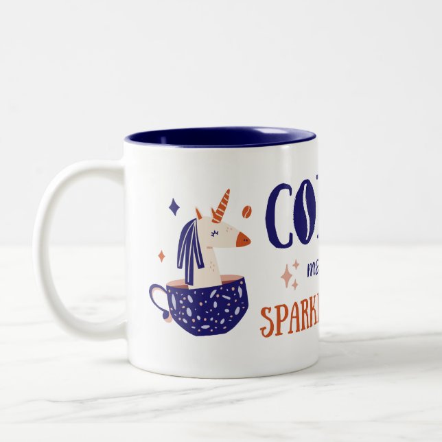 Classic Mug, 11 oz Två-Tonad Mugg (Vänster)